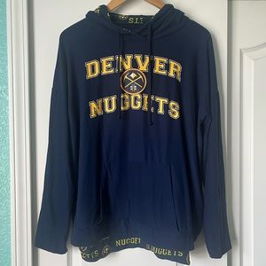 NBA Champions! Denver Nuggets long sleeve shirt with hood